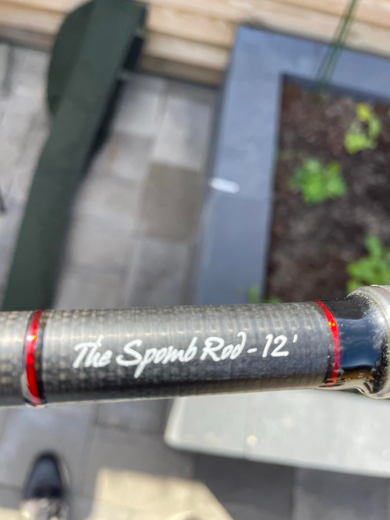 Spomb Rod 12 ft Werphengel, Ophalen of Verzenden, Gebruikt, Werphengel
