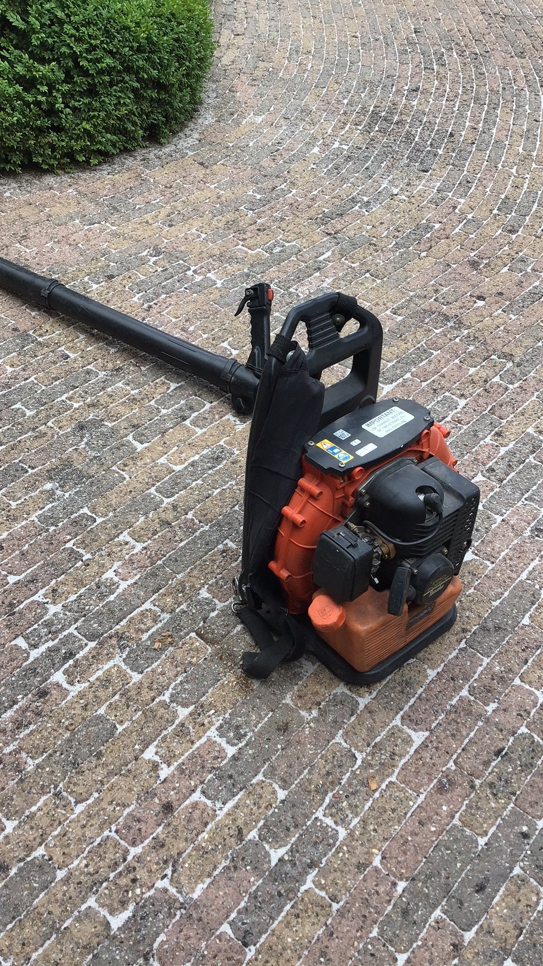Bladblazer 2 takt benzine merk  tanaka, Tuin en Terras, Hand-tuingereedschap, Ophalen, Zo goed als nieuw