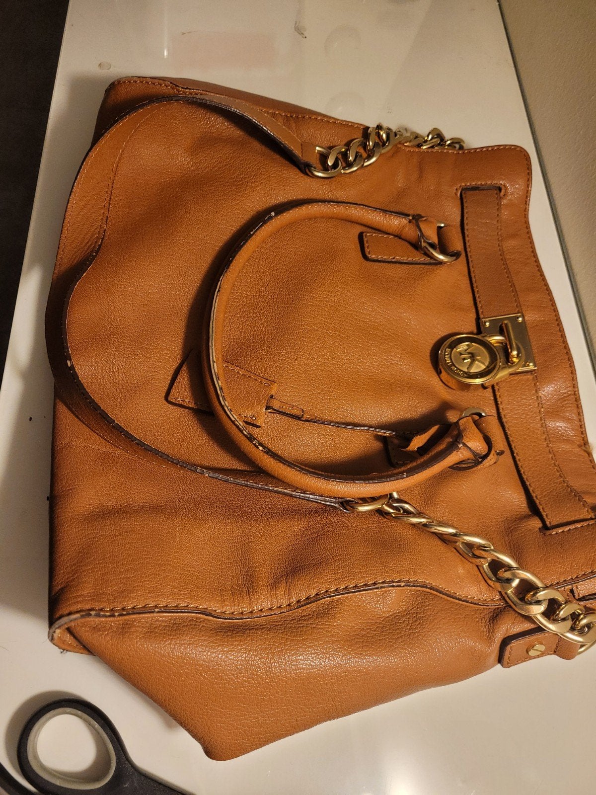 Michael Kors Handtas - Cognac Leer, Ophalen of Verzenden