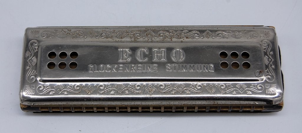 Mondharmonica Hohner Echo Harp, Muziek en Instrumenten, Gebruikt, Hohner Trossingen, INFO@HOHNER.DE, D 78647 Trossingen Germany