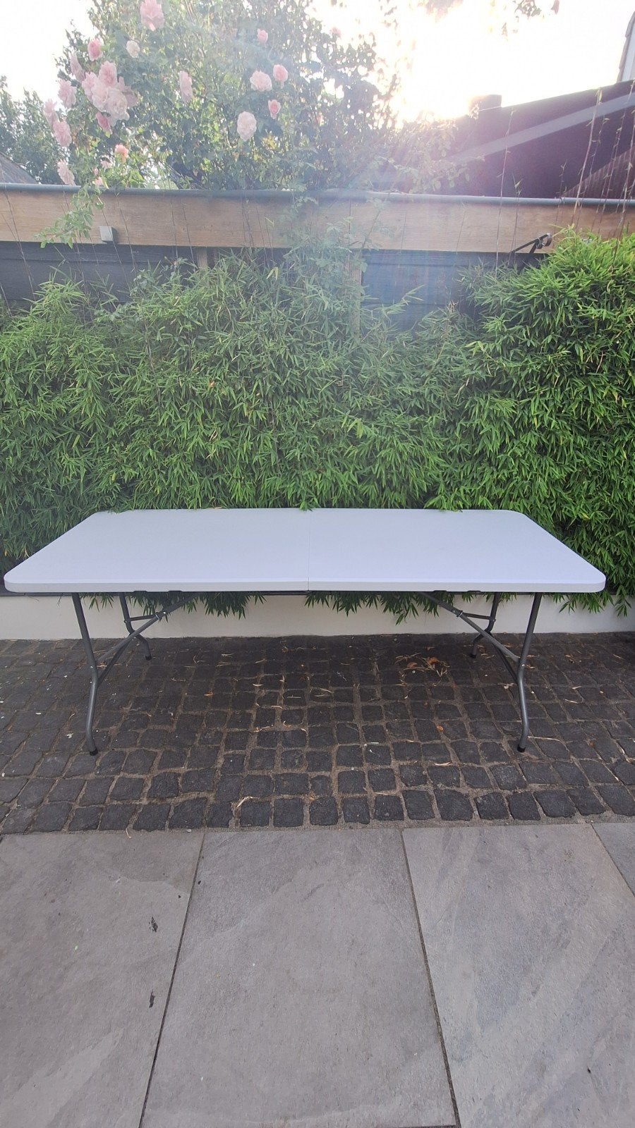 Klaptafel te huur, Huis en Inrichting, Tafels | Eettafels, Gebruikt, 150 tot 200 cm, Rechthoekig, 50 tot 100 cm