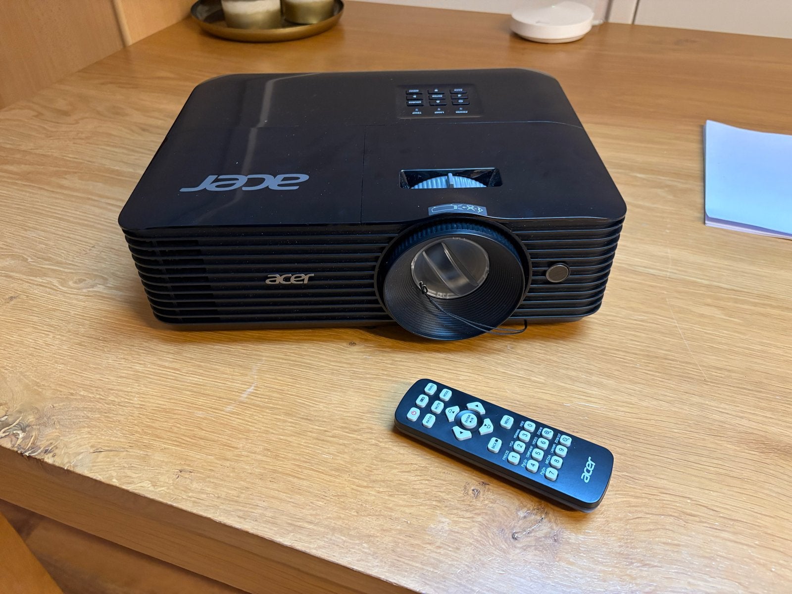 Acer X138WH DLP Projector - Zo goed als nieuw, Ophalen, HD (720), Zo goed als nieuw, Nvt