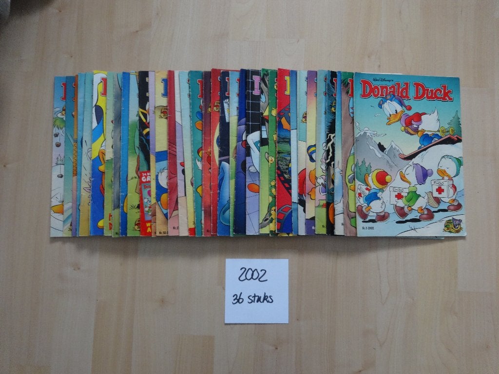 Donald Duck jaargang 2002 – 36 st, Boeken, Meerdere stripboeken, Ophalen of Verzenden, Zo goed als nieuw
