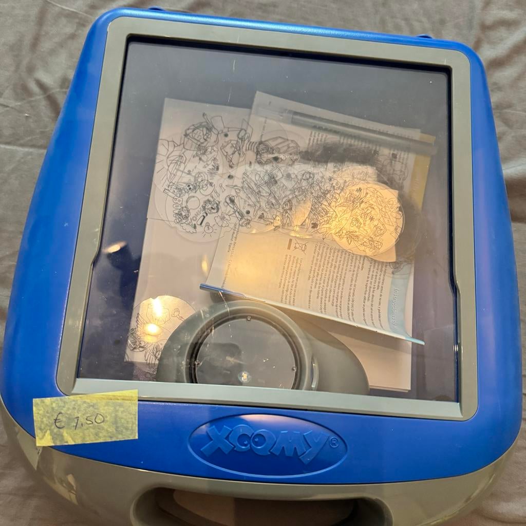 Xoomy tekentafel met projector en sjablonen, Hobby en Vrije tijd, Tekenen, Ophalen of Verzenden, Gebruikt, Overige typen