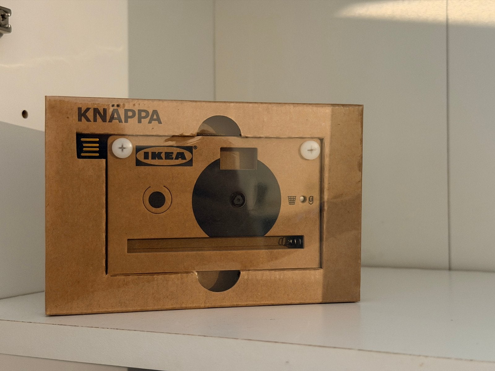 ≥ IKEA Knäppa - Kartonnen camera, NIEUW, ongeopend! ZELDZAAM