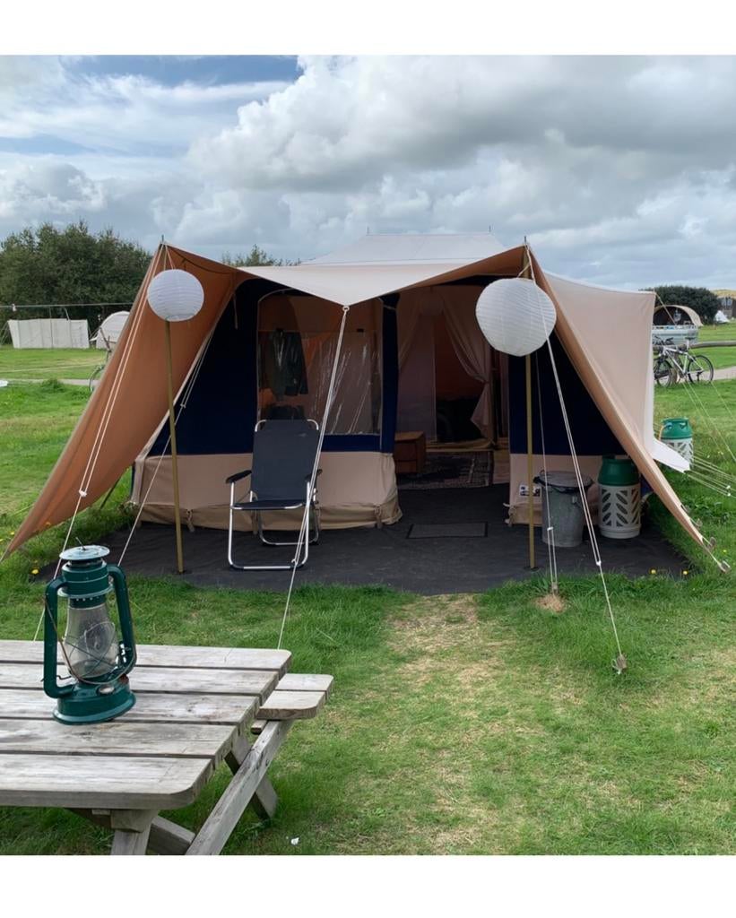 Vlieland Stortemelk tent te huur, Ophalen, Zo goed als nieuw
