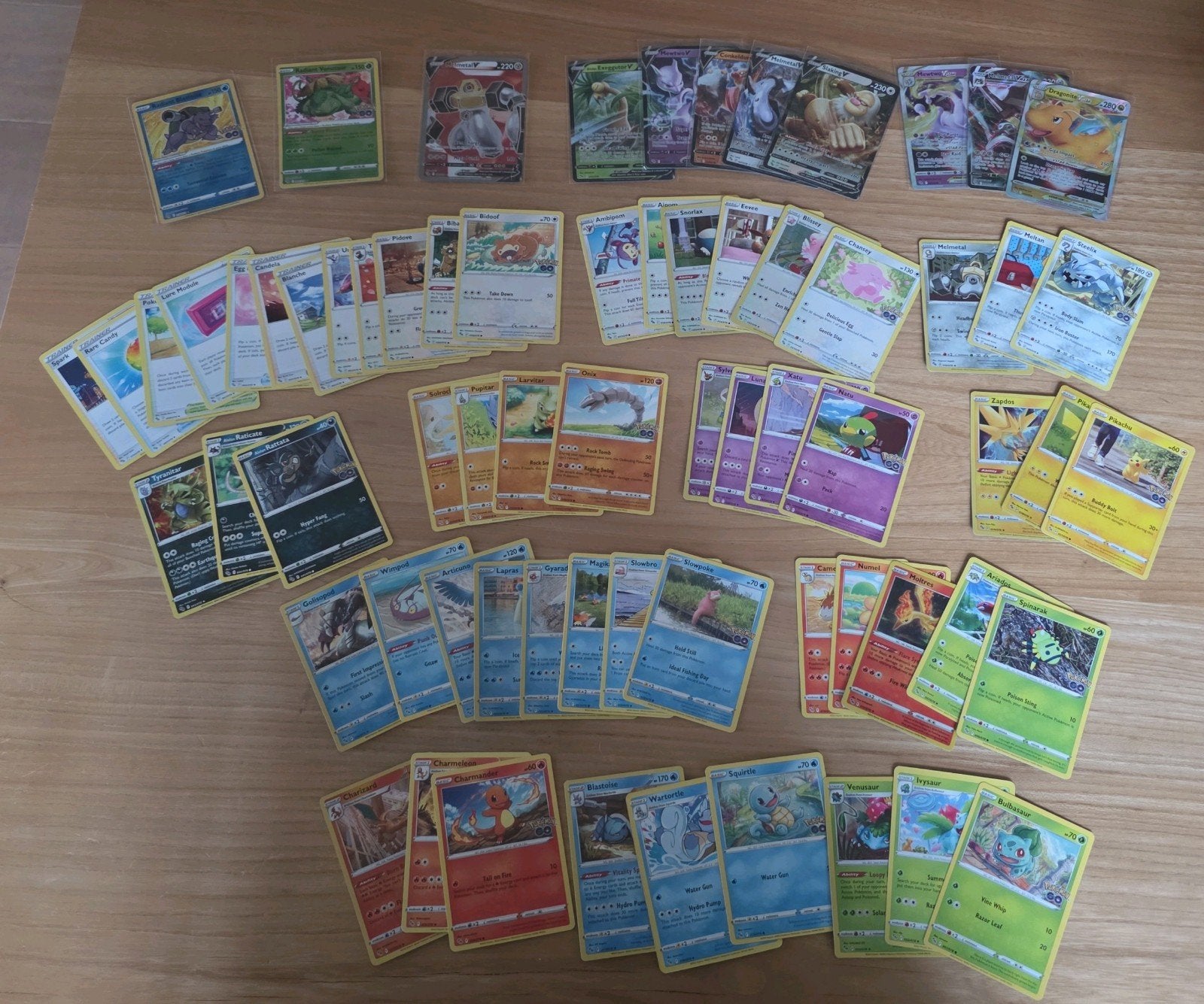 Pokemon GO kaarten verzameling, Hobby en Vrije tijd, Verzamelkaartspellen | Pokémon, Ophalen of Verzenden, Meerdere kaarten