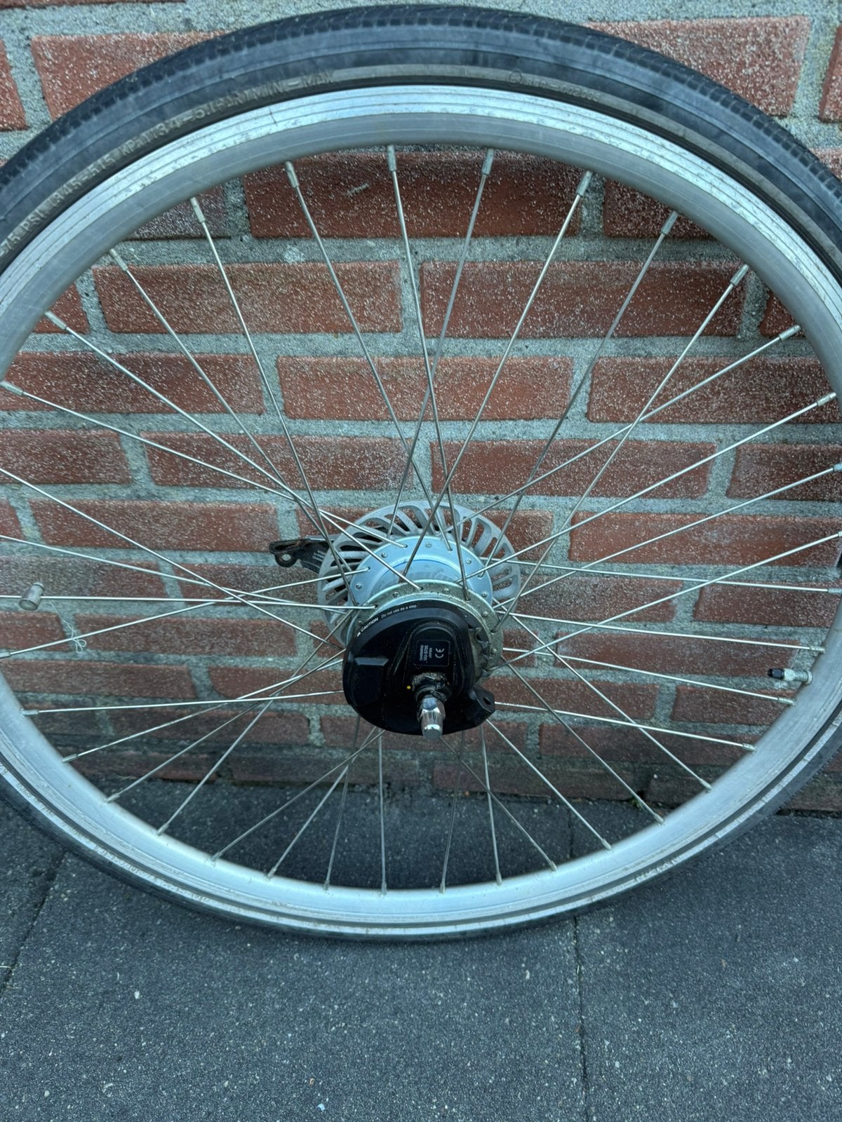 Compleet Achterwiel Shimano Nexus 8 DI2.   ZGOH, Fietsen en Brommers, Ophalen of Verzenden, Zo goed als nieuw