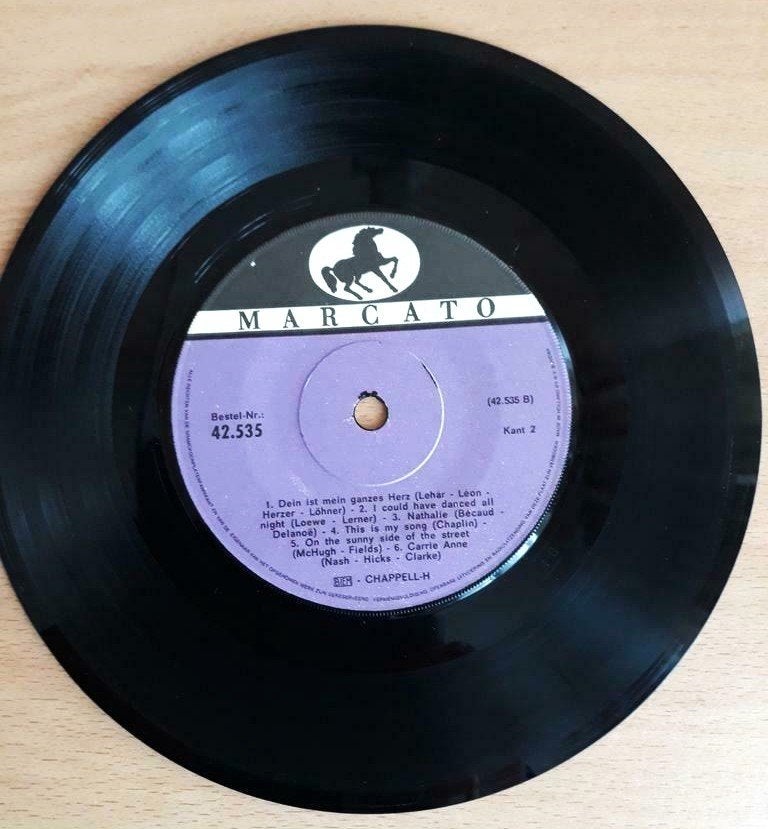 Twee Werelden Van Muziek - Parnass – 42535 - 1969, Cd's en Dvd's, Opera of Operette, 7 inch, Ophalen of Verzenden, Zo goed als nieuw