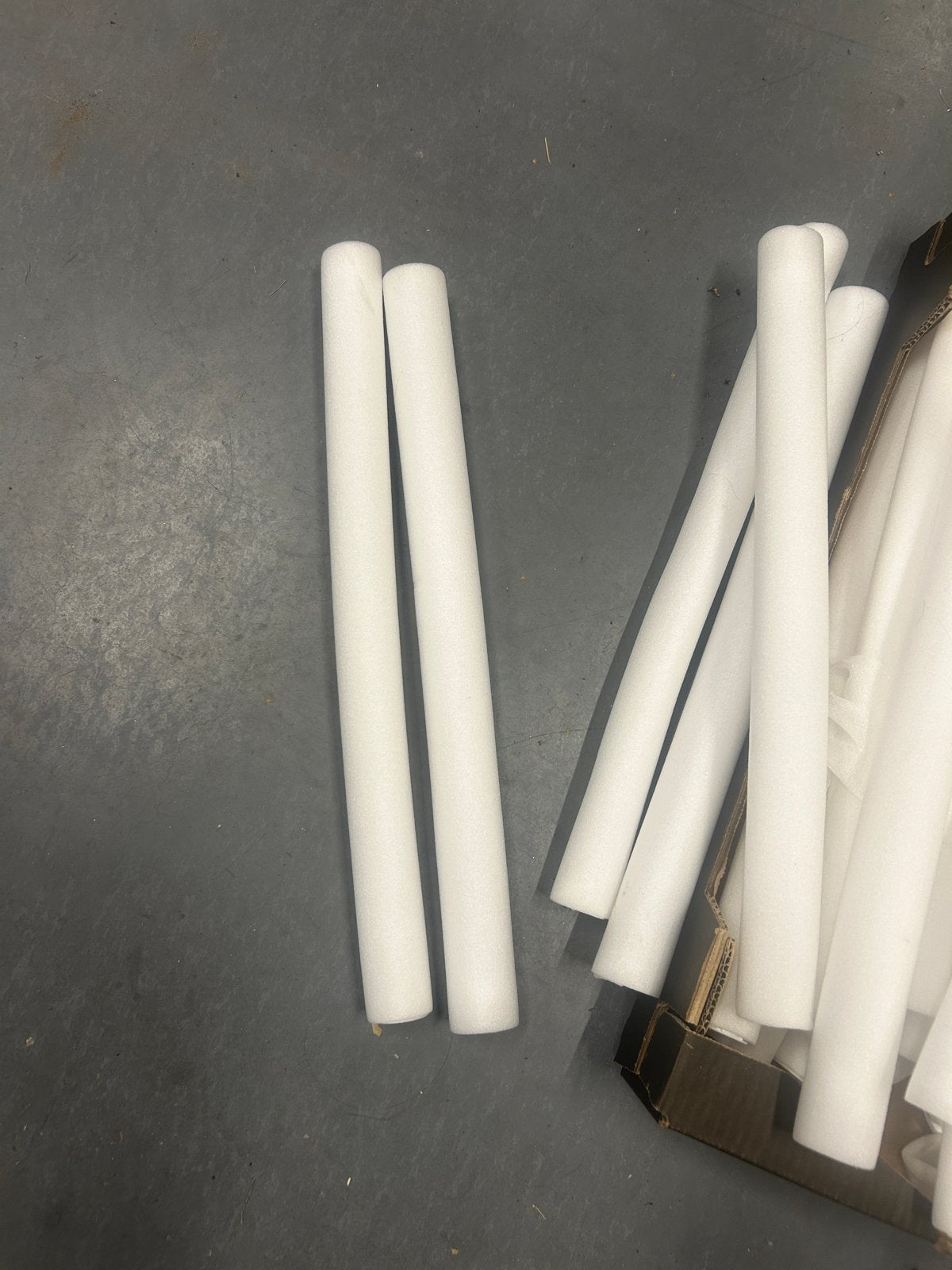 Witte lichtstaven 40 cm, Ophalen of Verzenden, Nieuw