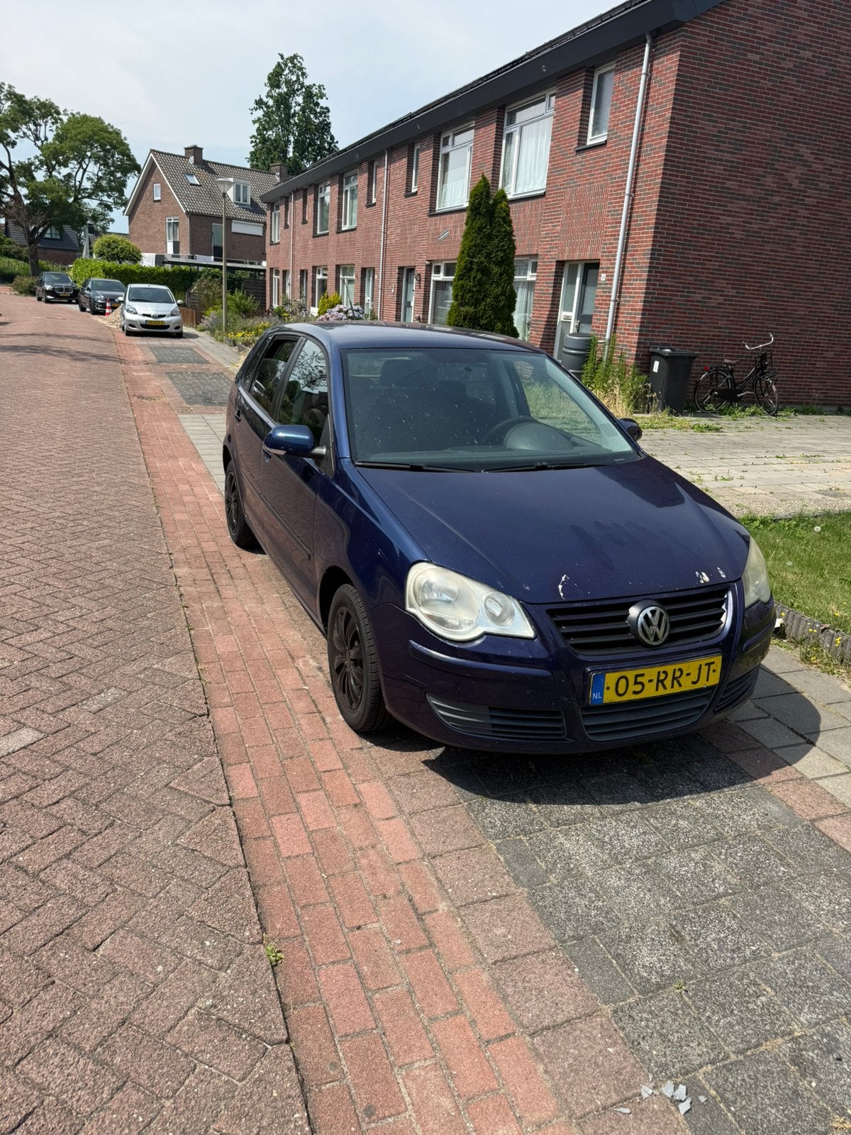 Volkswagen Polo 1.4 55KW 2005 Blauw, Auto's, Voorwielaandrijving, 15 km/l, Blauw, Origineel Nederlands