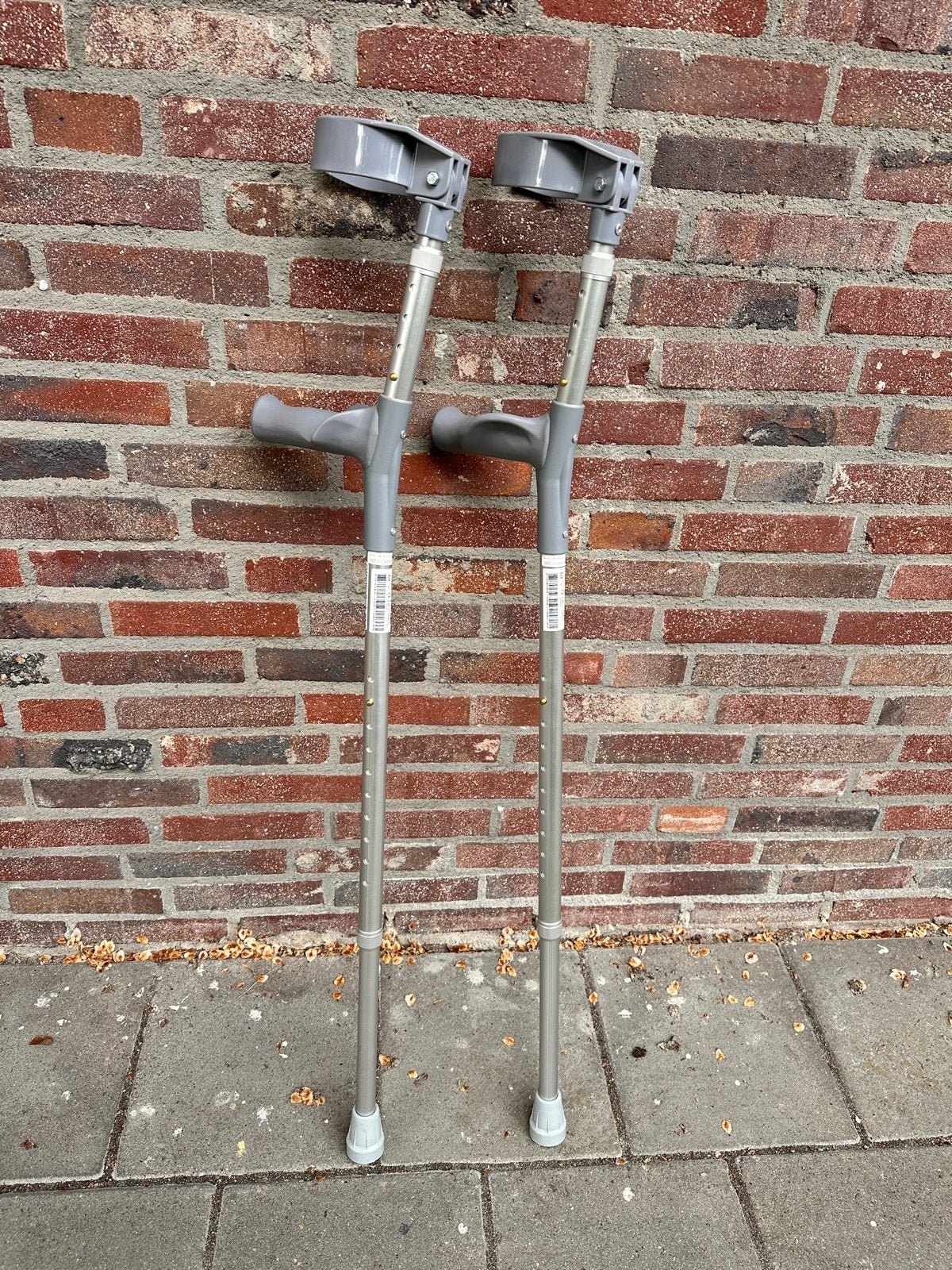 2 krukken, Diversen, Loopkrukken, Ophalen, Gebruikt
