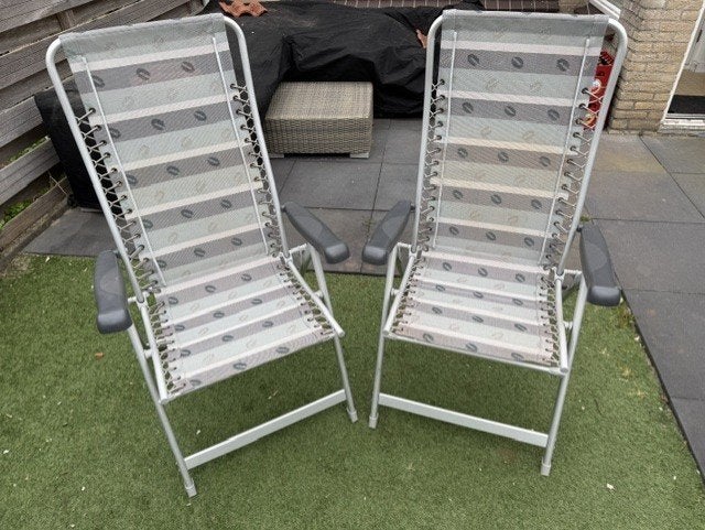 Tuinstoelen, Ophalen, Gebruikt, Kunststof, Inklapbaar
