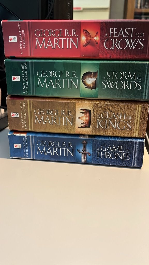 Games of Thrones 1-4 Engelstalig, Ophalen of Verzenden, Zo goed als nieuw, George R.R. Martin