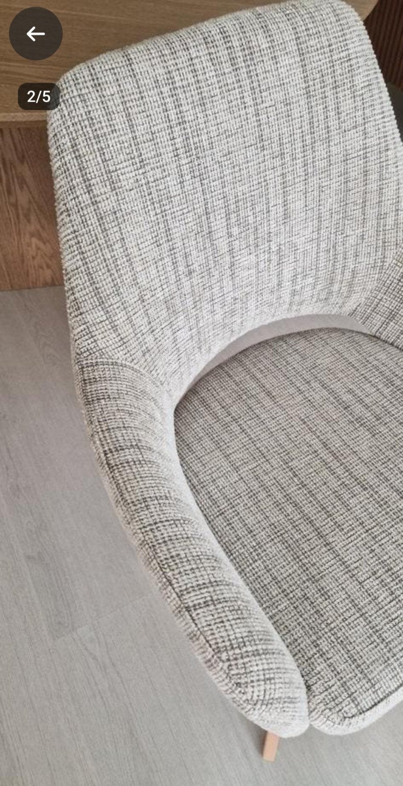 LUXE DRAAIBARE eetstoelen NIEUW IN DOOS van Jesper Home!!!, Huis en Inrichting, Ophalen, Nieuw, Grijs, Vier