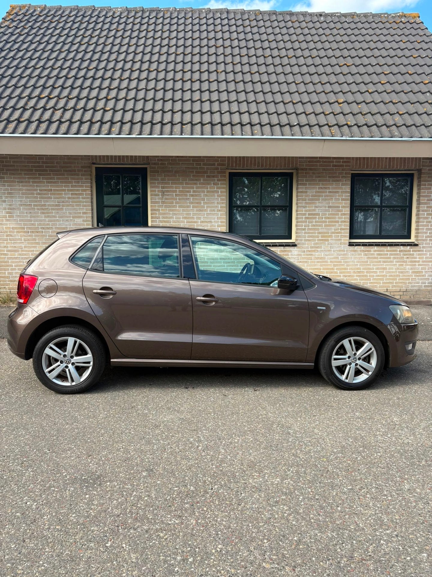 Volkswagen Polo 1.2 TSI Match | CRUISE | CLIMA | STOELVERWM, Voorwielaandrijving, Euro 5, Stof, Bruin