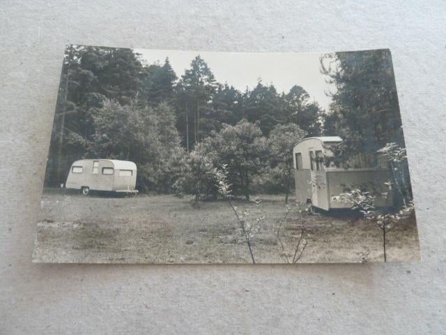 Doorn circa 1960 Caravan Recreatiecentrum Het Grote Bos, Ophalen of Verzenden, 1940 tot 1960, Gelopen, Utrecht