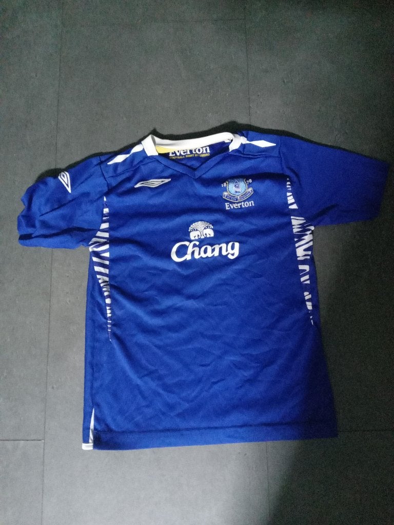 Zo goed als nieuw shirt van Everton FC in de maat 122, Maat XS of kleiner, Ophalen of Verzenden, Zo goed als nieuw, Shirt