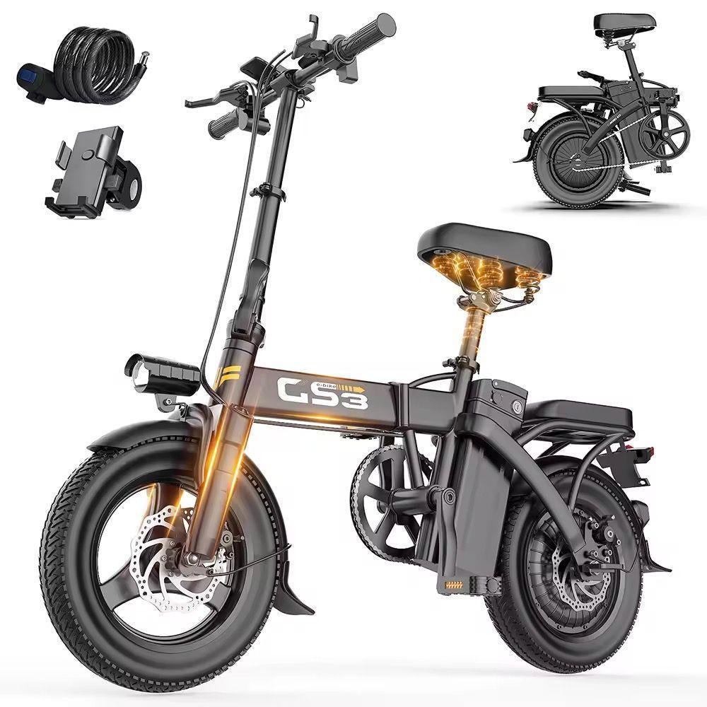 Opvouwbare Elektrische Fiets (E-bike) - NIEUW - 250W - 25kmh, Minder dan 30 km per accu, Nieuw, Minder dan 47 cm, Ophalen