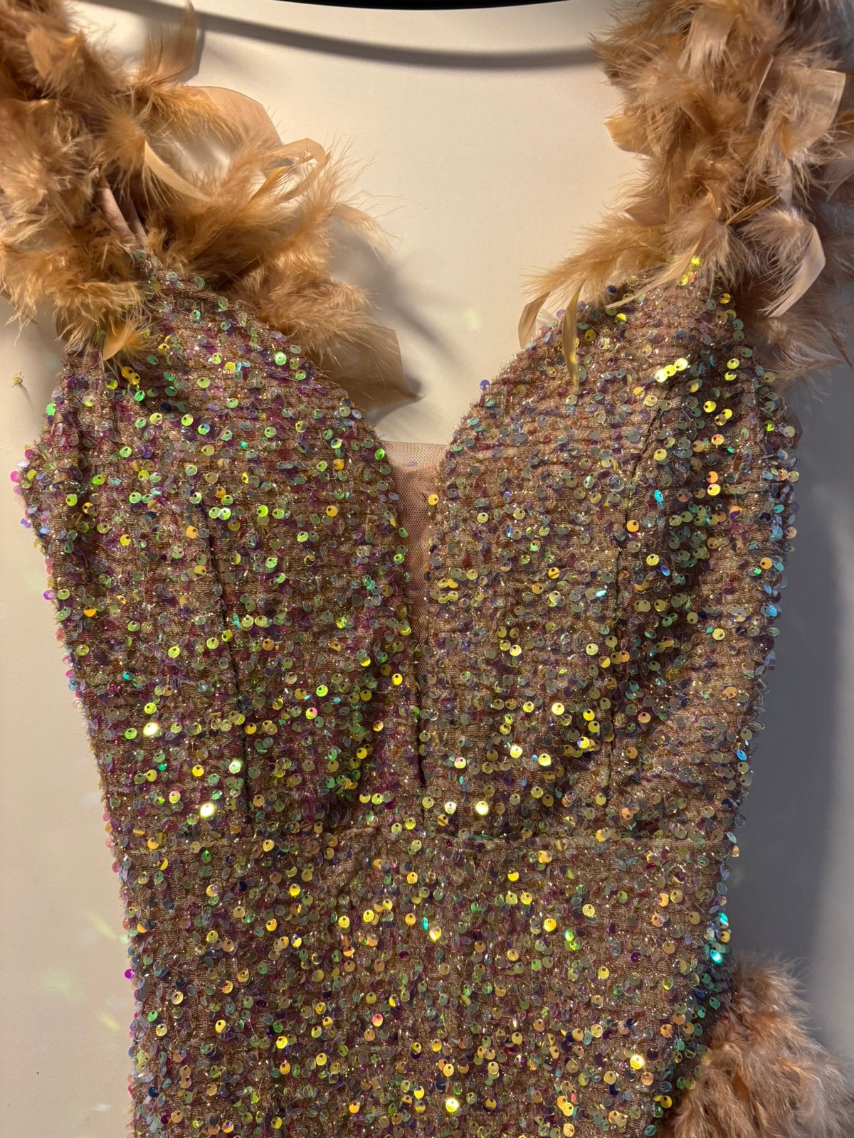 Fancy gala jurk, Kleding | Dames, Gelegenheidskleding, Ophalen of Verzenden, Zo goed als nieuw, Galajurk