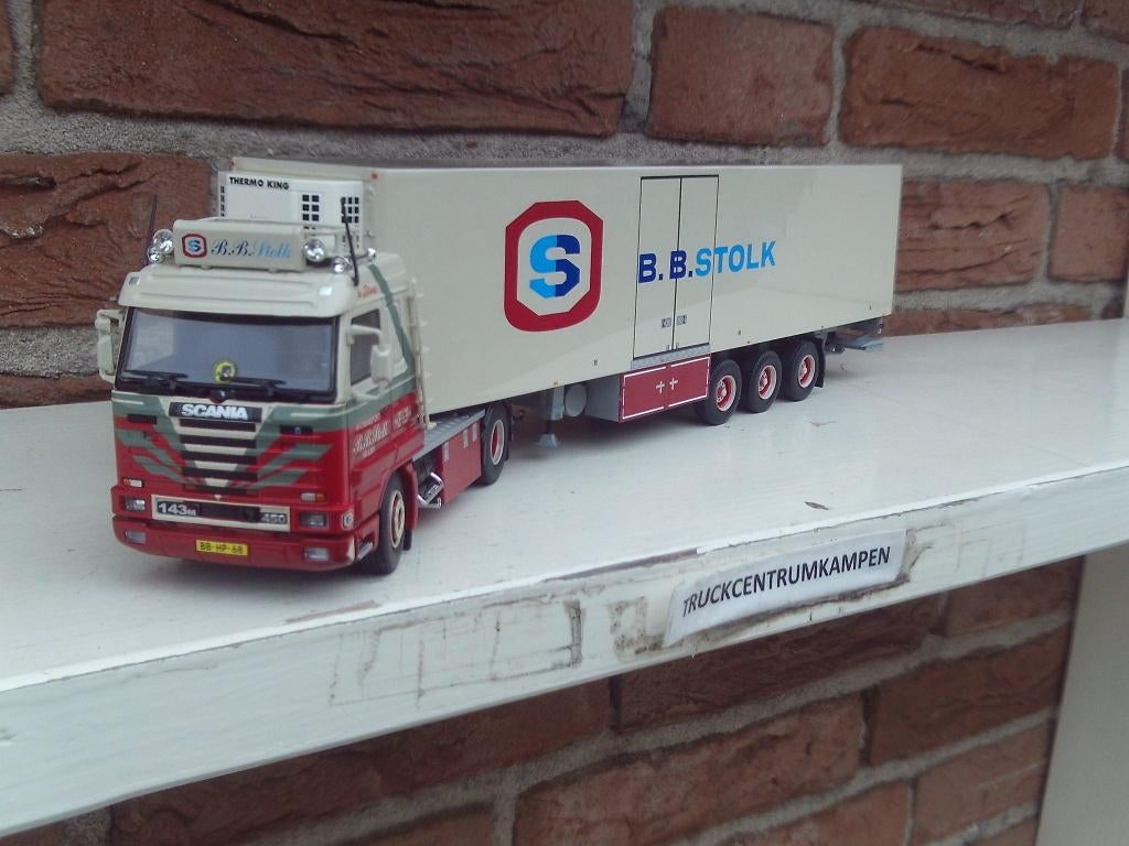 Tekno  Scania  143 - 450  van  BB  Stolk., Ophalen of Verzenden, Nieuw, Bus of Vrachtwagen, Tekno