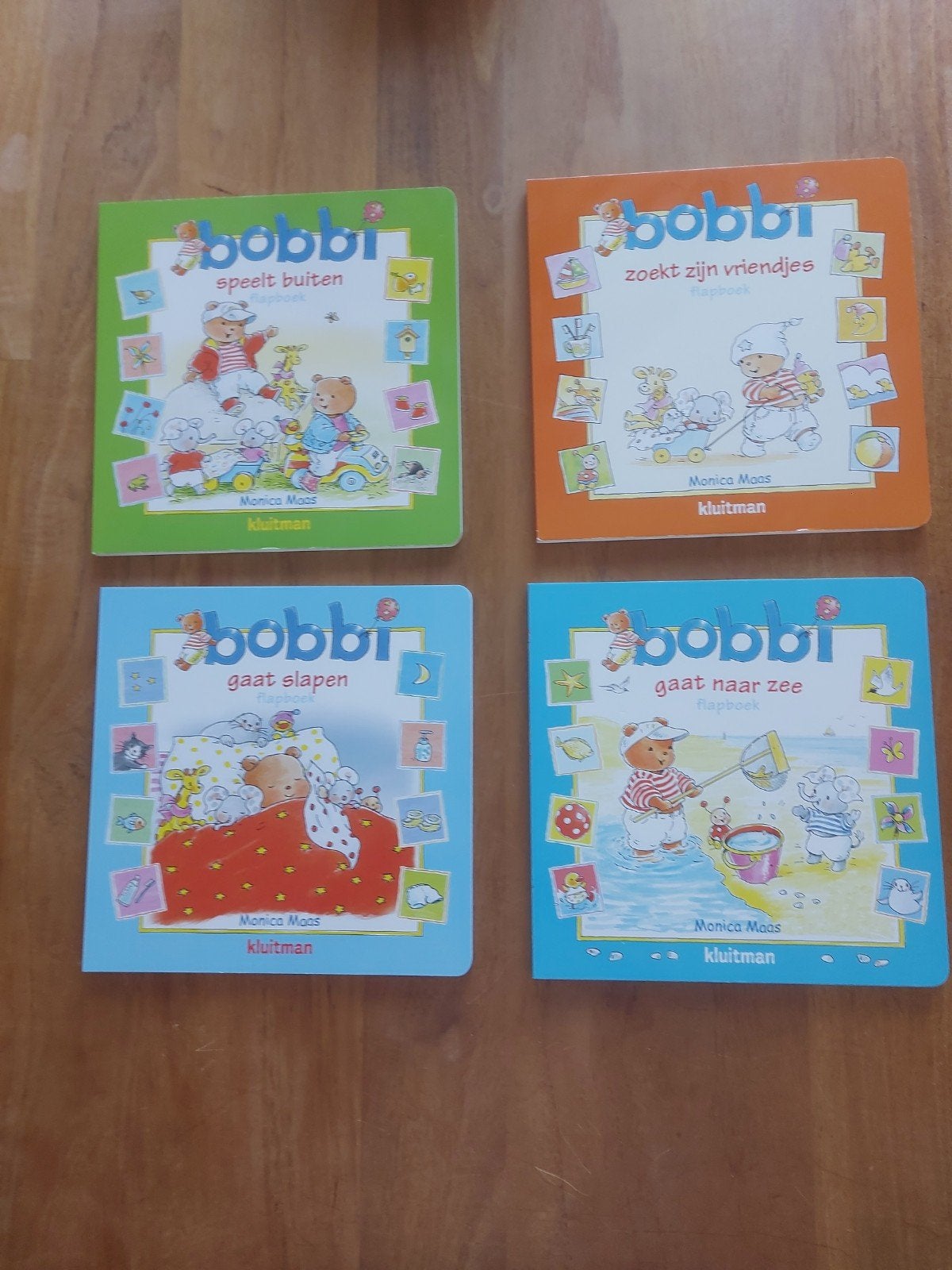 4x Bobbi ( flapjboeken ) van Monica Maas  ( nieuw ), Monica Maas, Nieuw, Ophalen of Verzenden, 2 tot 3 jaar