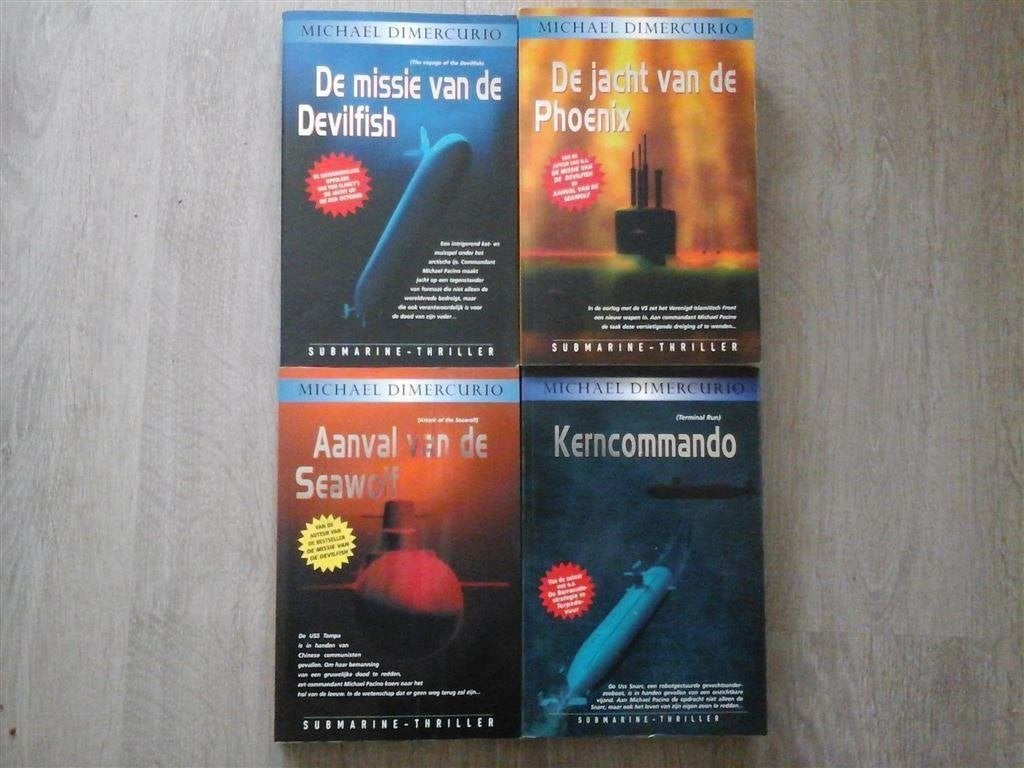 michael dimercurio-9 stuks-uitstekende staat-losse verkoop, Ophalen of Verzenden, Zo goed als nieuw
