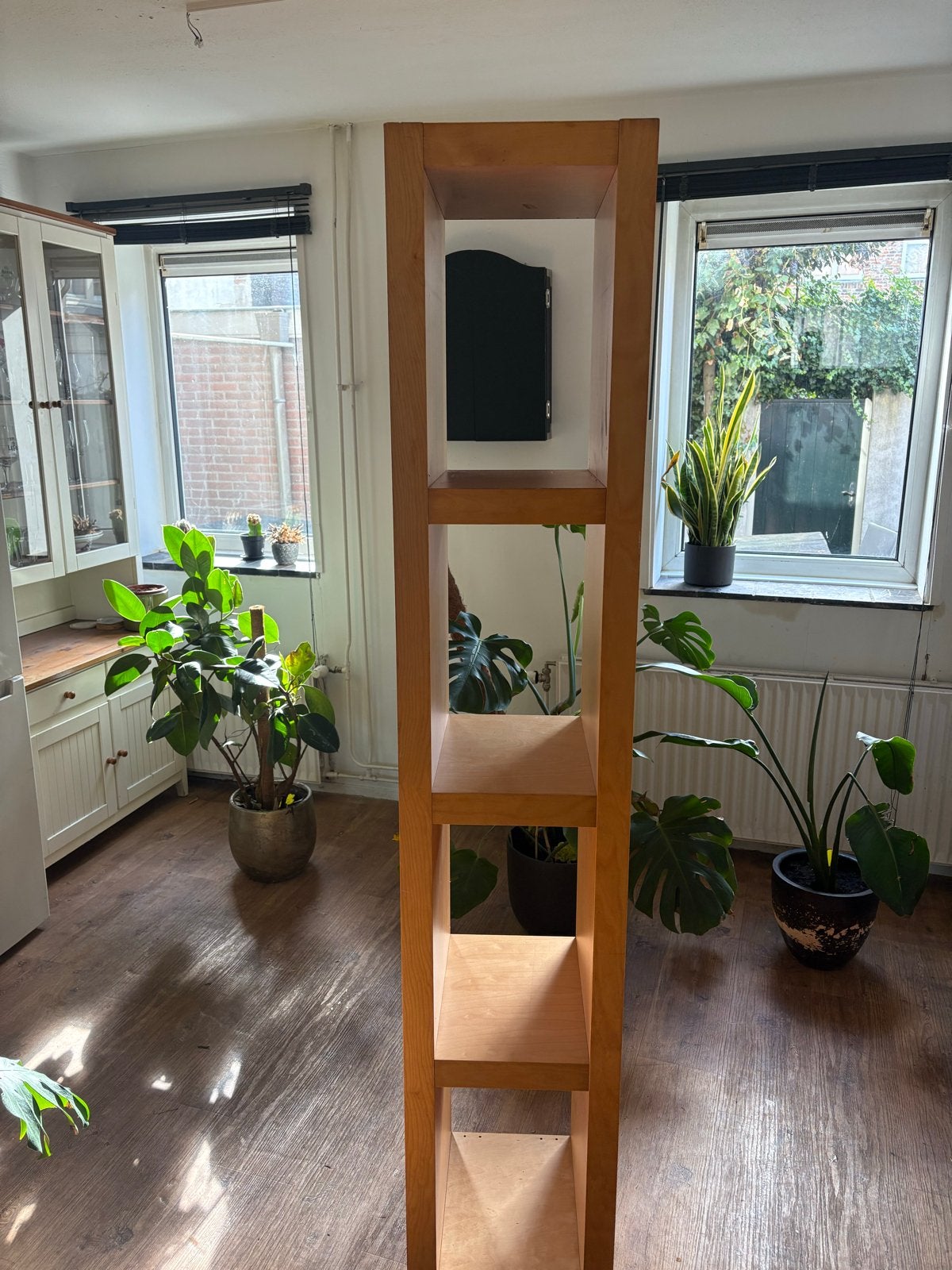 Houten Boekenkast/Open Kast - Zo goed als nieuw, Ophalen, Met plank(en), Minder dan 50 cm, Zo goed als nieuw