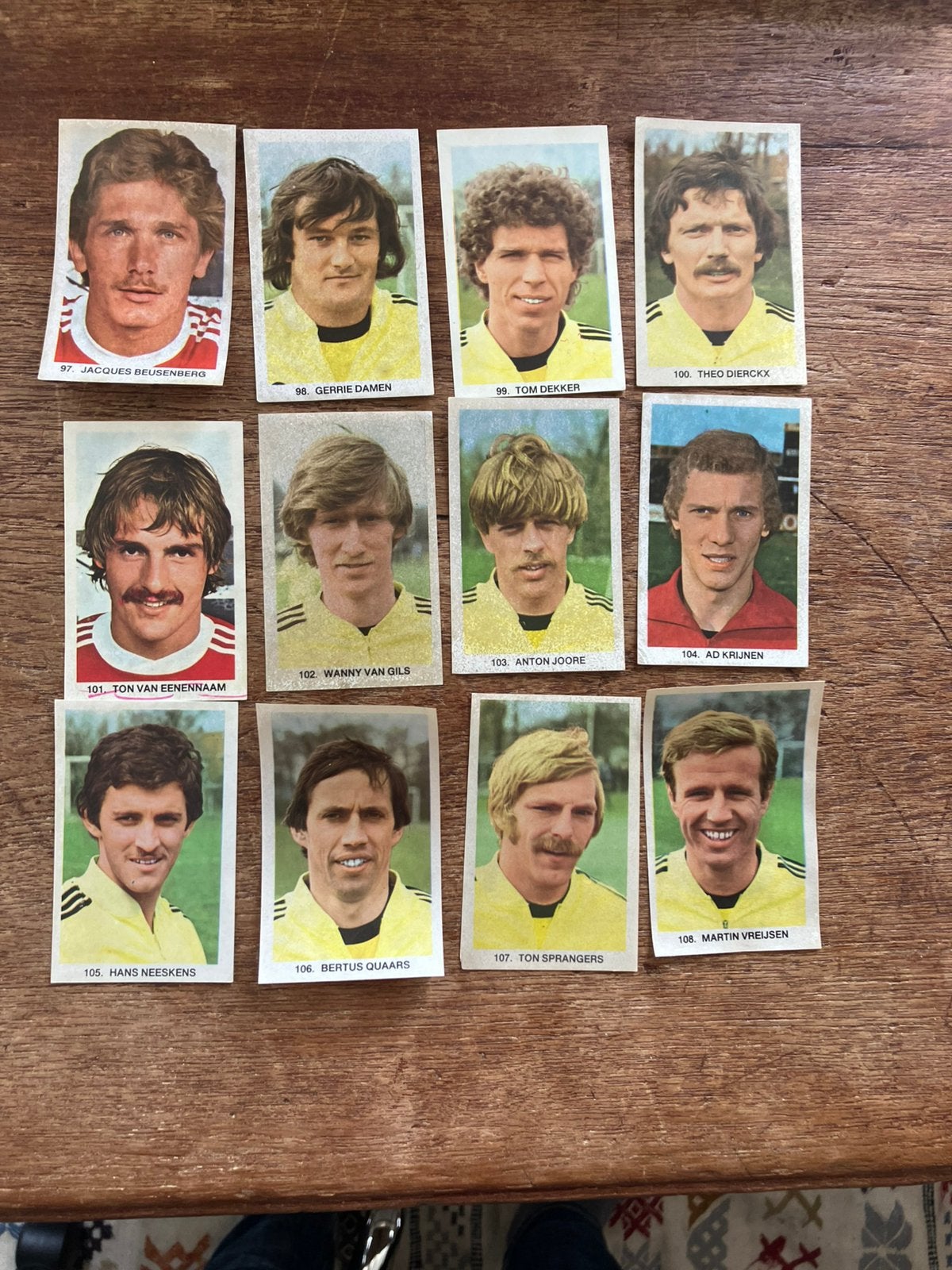 Nac panini vanderhout 1979-1980, Ophalen of Verzenden, Gebruikt, NAC Breda, Poster, Plaatje of Sticker