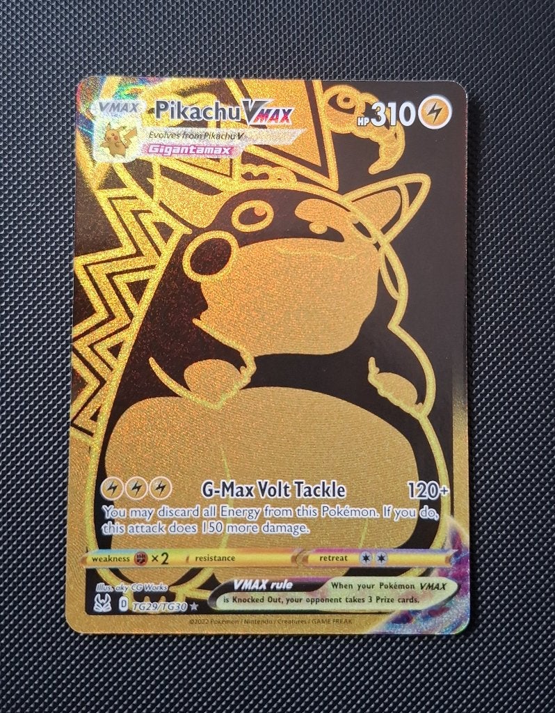 Pikachu VMAX #TG29 - Lost Origin (LOR TG29), Ophalen of Verzenden, Zo goed als nieuw, Losse kaart, Foil