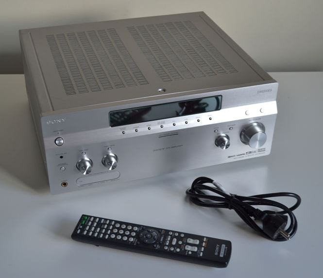 Sony STR-DA1200ES AV-receiver - Zilver, Ophalen, Zo goed als nieuw, Sony, 120 watt of meer