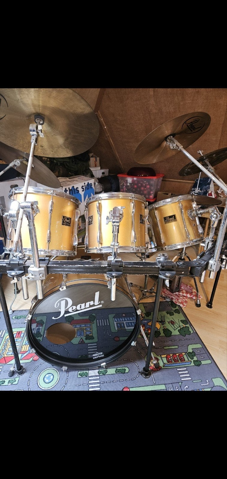 Pearl Drumstel, Ophalen, Gebruikt, Pearl