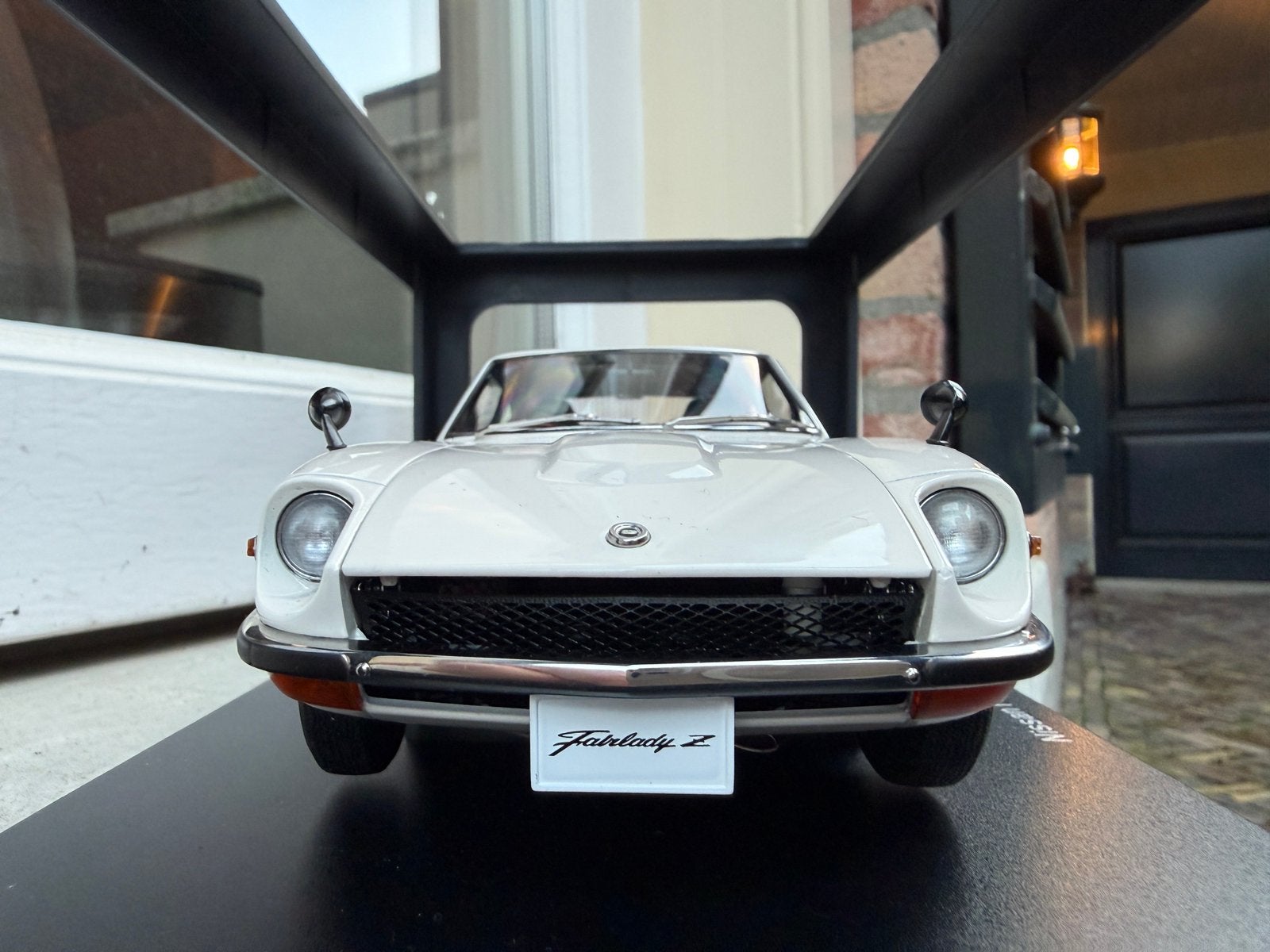 1:18 Datsun Nissan Fairlady Z432 wit Autoart 77438, Auto, Autoart, Nieuw, Ophalen of Verzenden
