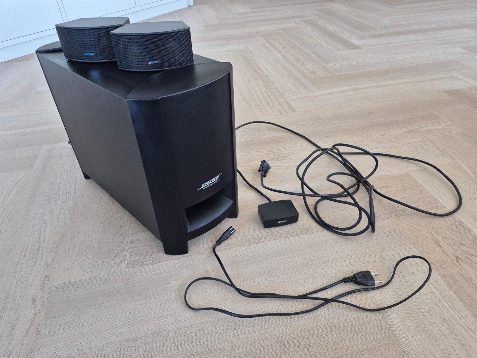 Bose Acoustimass 5 Series III speakerset met subwoofer, 150 watt of meer, Gebruikt, Speakerset, Ophalen of Verzenden
