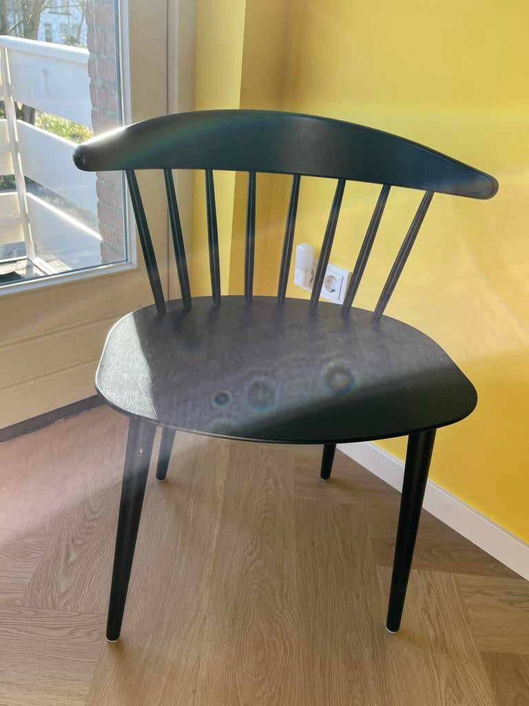 Hay J104 stoel - Zwart, Huis en Inrichting, Stoelen, Ophalen, Gebruikt, Zwart, Eén