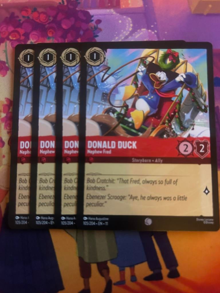 Playset donald duck nephew fred, Ophalen of Verzenden, Nieuw