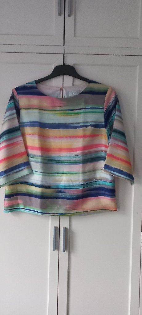 Gigue blouse maat 42 zgan, Kleding | Dames, Gigue, Meerkleurig, Maat 42/44 (L), Ophalen of Verzenden