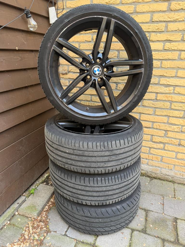 Bmw velgen 19 inch 5x112  met banden en sensoren, Auto-onderdelen, Banden en Velgen, Ophalen, Velg(en), 235 mm, 20 inch