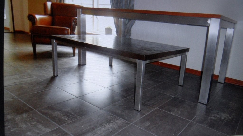 loungetafel/tuintafel, Tuin en Terras, Tuintafels, Ophalen, Nieuw, Rechthoekig, Rvs