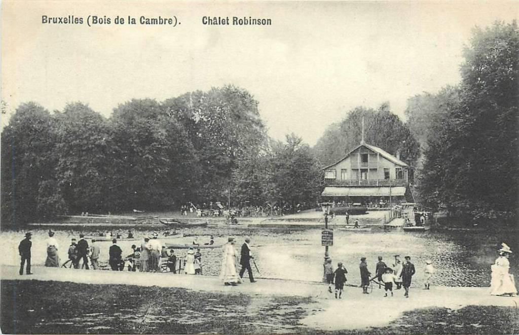 381-320-033 Bruxelles Chalet Robinson, Verzenden, Voor 1920, Overig Europa