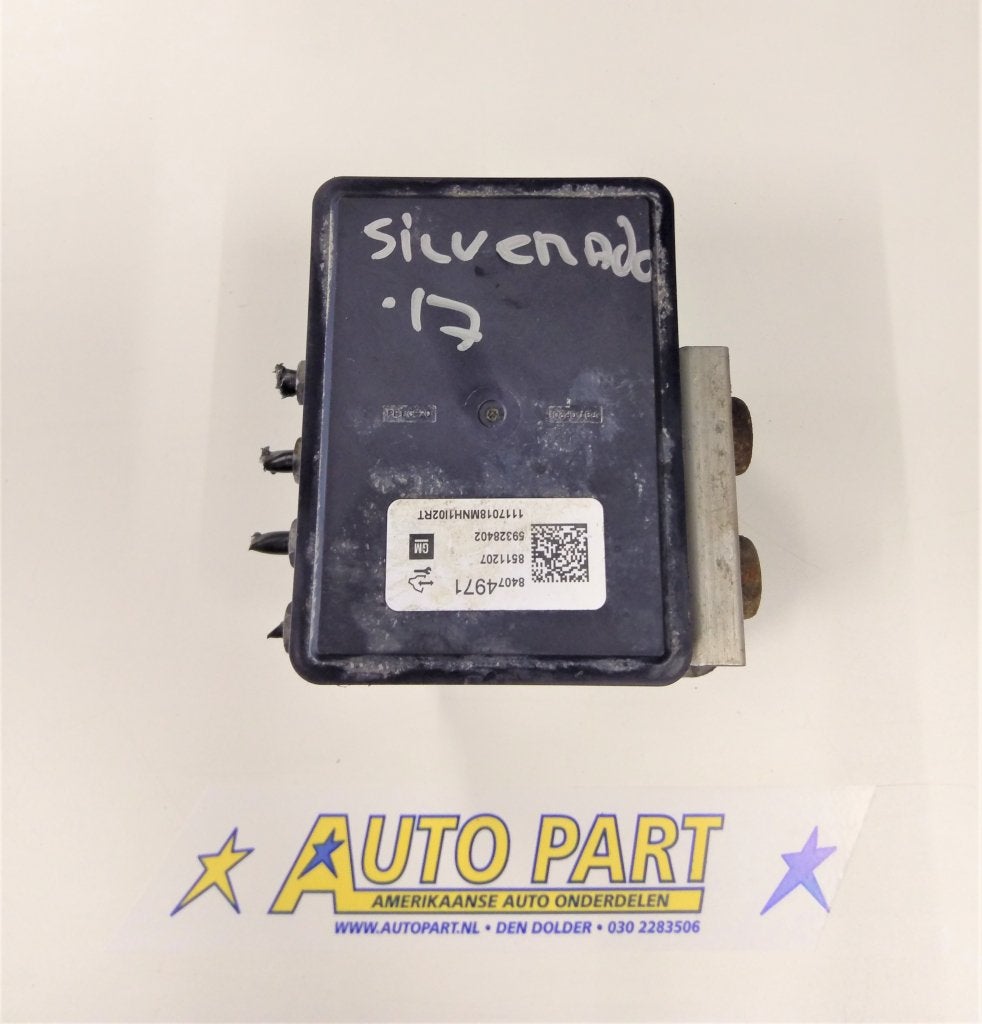 Chevrolet Silverado ABS pomp 2017-2018, Gebruikt, Info@gm.com, Ophalen of Verzenden, P.O. BOX 33170 Detroit, MI 48232-5170