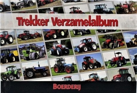 TREKKER VERZAMELALBUM TRACTOR MET 72 STICKERS, Ophalen of Verzenden