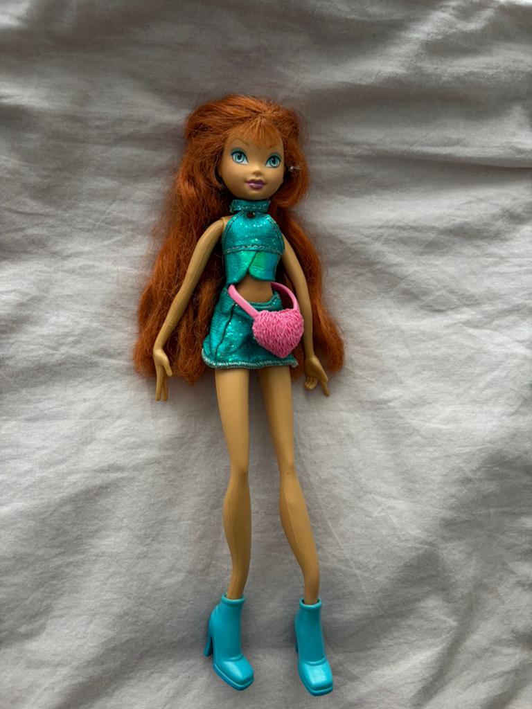 Winx Club Pop Bloom pop met accessoires, Ophalen of Verzenden, Gebruikt, Overige typen