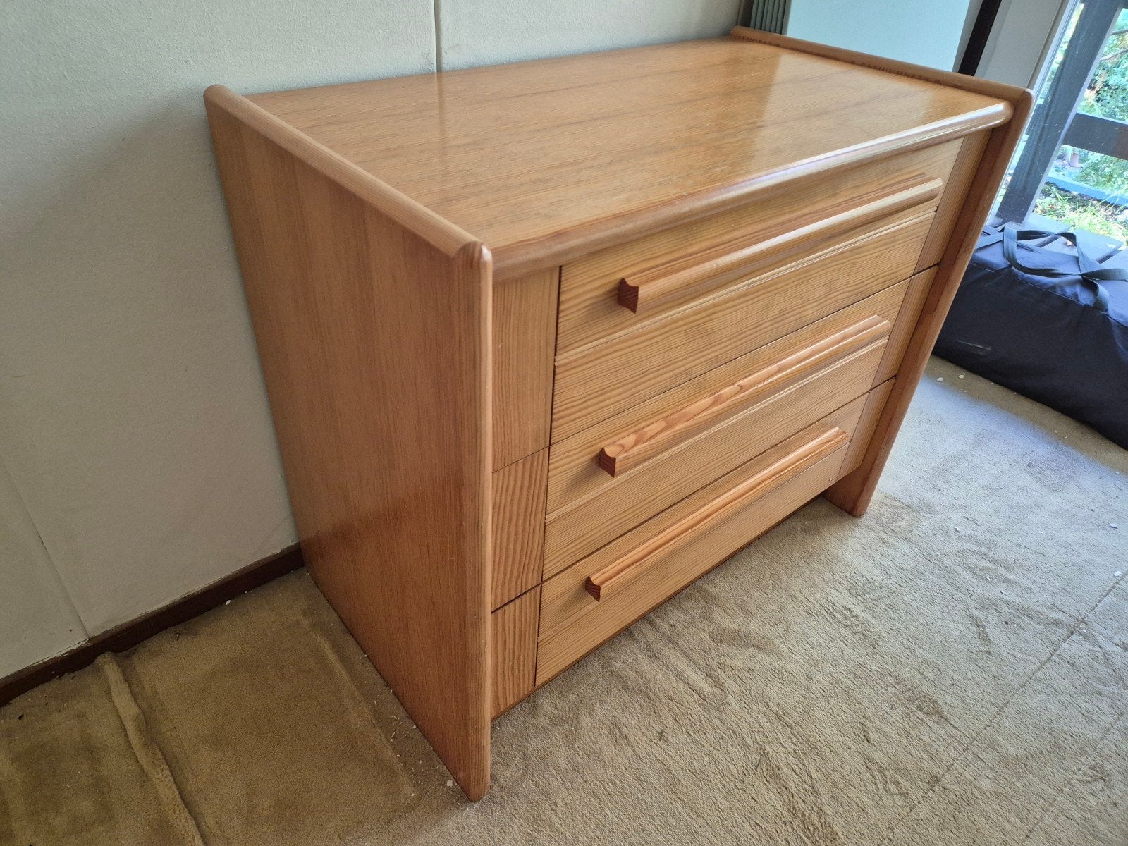 Franse Gautier ladekast / commode 70s, Ophalen, Gebruikt, Frans, 50 tot 100 cm