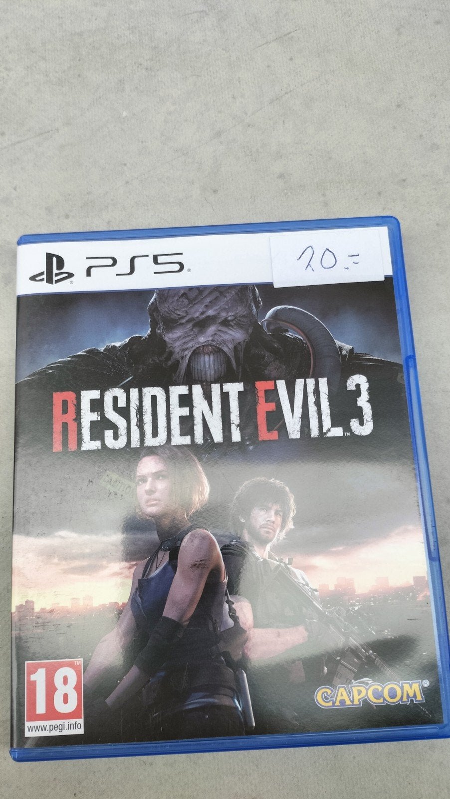 Resident Evil 3 Remake PS5 - Zo goed als nieuw, Spelcomputers en Games, Online, Vanaf 18 jaar, Shooter, 1 speler