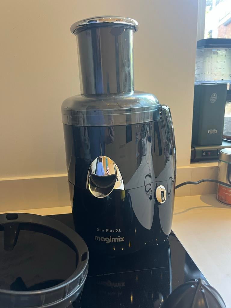 Magimix Duo Plus XL Sapcentrifuge - Krachtig & Compleet, Ophalen of Verzenden, Zo goed als nieuw, Elektrisch, Sapcentrifuge