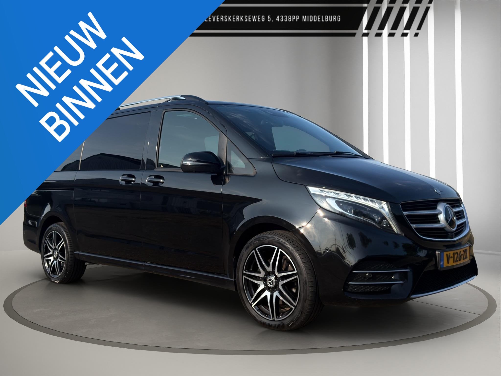 Mercedes-Benz V-klasse 250d 4-MATIC Lang DC AMG Pano Stoelko, Auto's, Automaat, 15 km/l, Gebruikt, Euro 6
