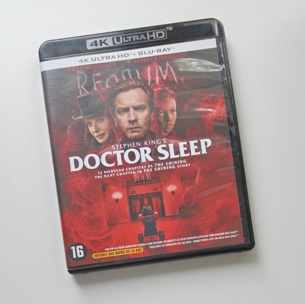 Doctor Sleep 4K Ultra HD Blu-ray Stephen King, Ophalen of Verzenden, Zo goed als nieuw, Horror