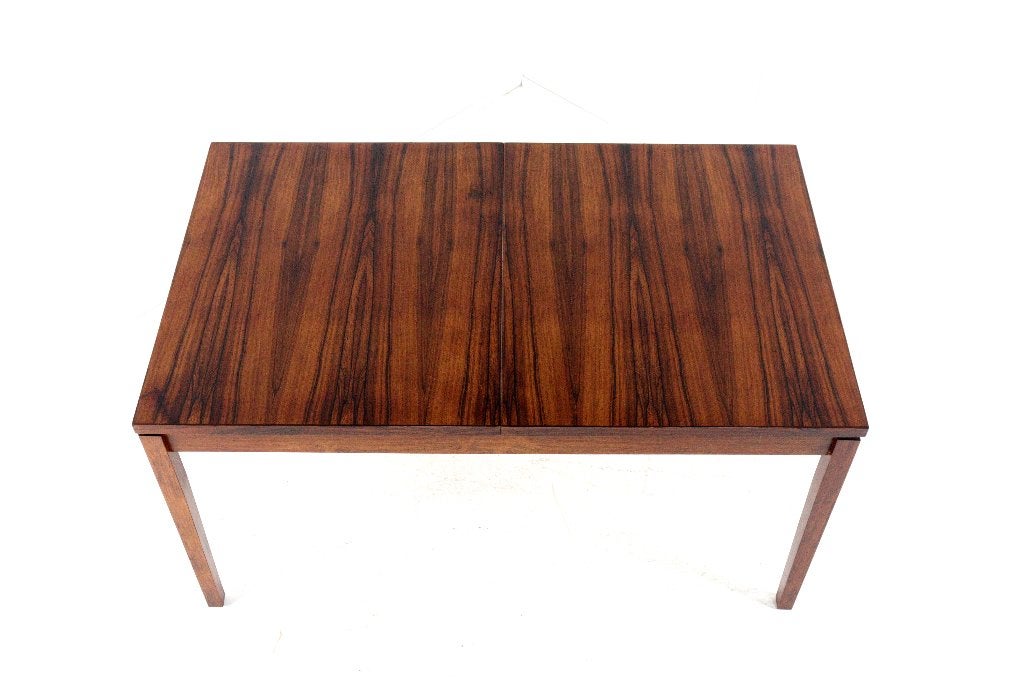 Fristho palissander verlengbare eettafel vintage recht, Ophalen of Verzenden