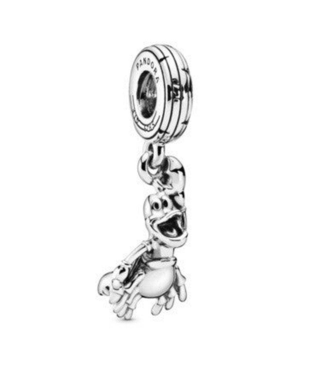 Pandora Disney De kleine zeemeermin Sebastiaan zilver hanger, Pandora, Nieuw, Ophalen of Verzenden, H